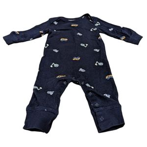 Carter's Long-Sleeve Construction Vehicle Themed Sleeper